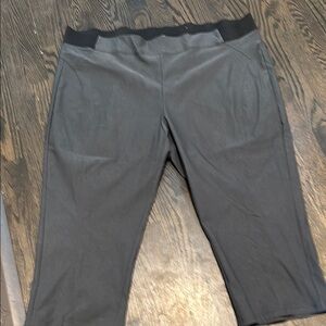 Simply Vera stretch cropped pants grey size 22 women